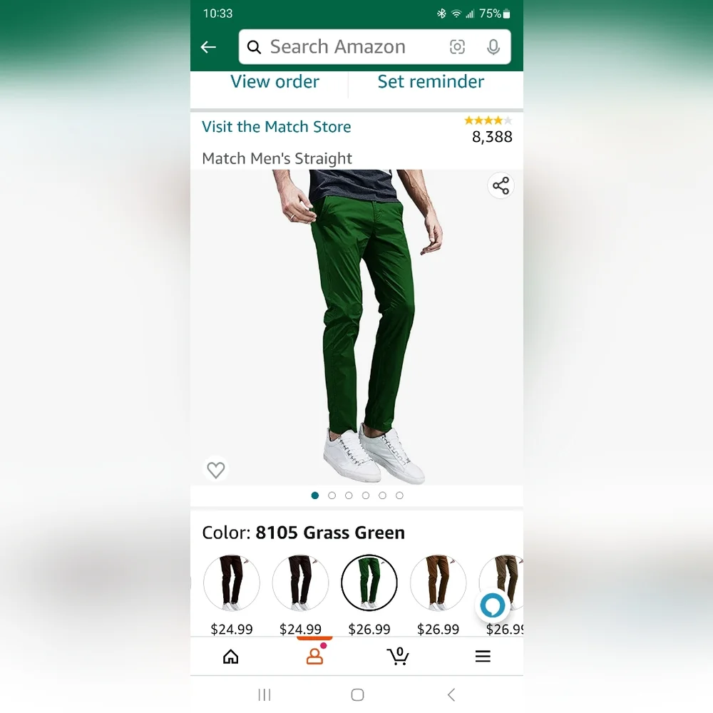 MATCH mens green pants☘️ - Picture 8 of 8